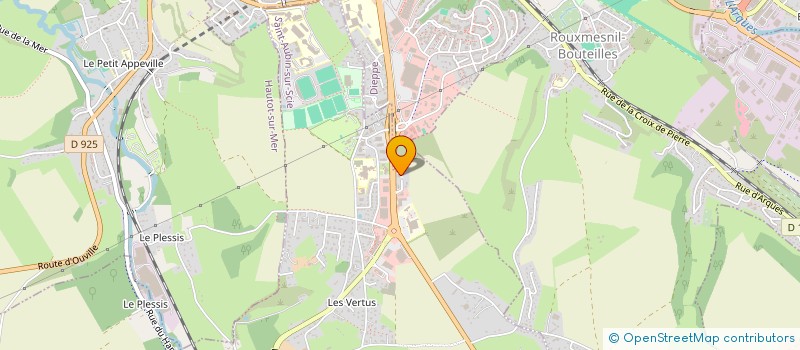 localisation de l'entreprise FPLF  SAINT-AUBIN-SUR-SCIE