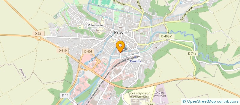 localisation de l'entreprise FPLR  PROVINS