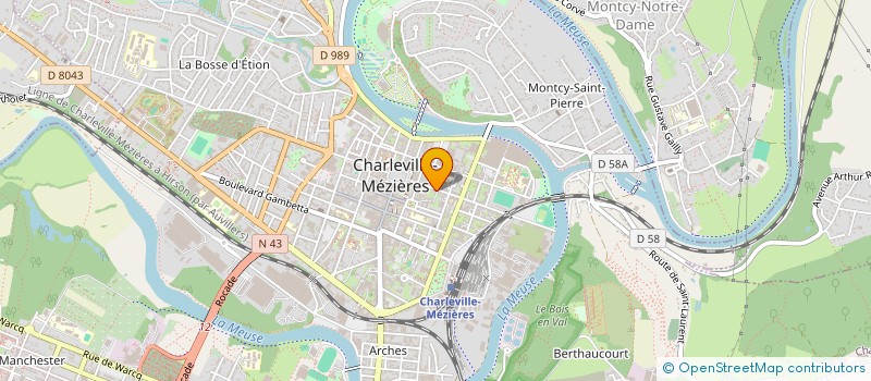 localisation de l'entreprise FPM  CHARLEVILLE-MEZIERES