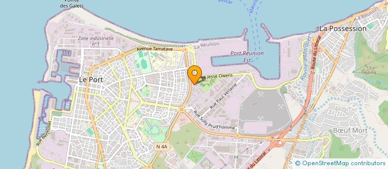 localisation de l'entreprise FPM à LE PORT