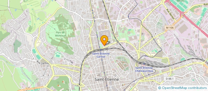 localisation de l'entreprise FPM ASSOCIES  SAINT-ETIENNE