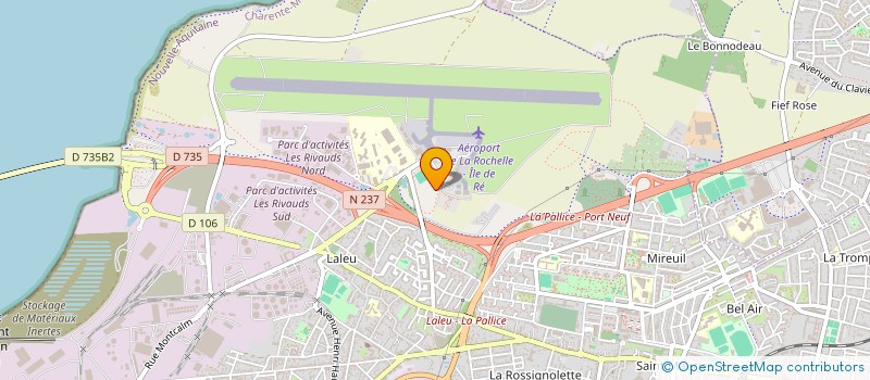 localisation de l'entreprise FPM INVESTISSEMENT  LA ROCHELLE