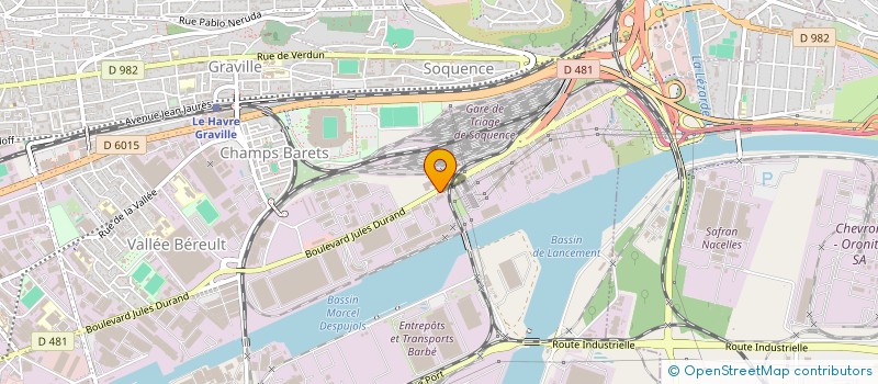 localisation de l'entreprise FPMG IMMO 31 à LE HAVRE