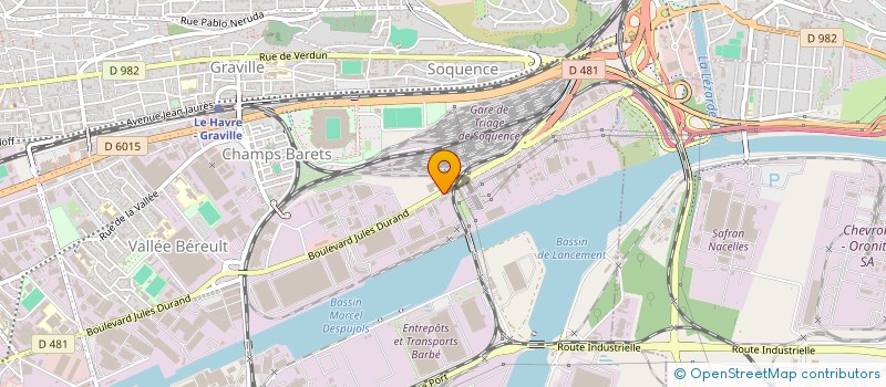 localisation de l'entreprise FPMG IMMO 44 à LE HAVRE