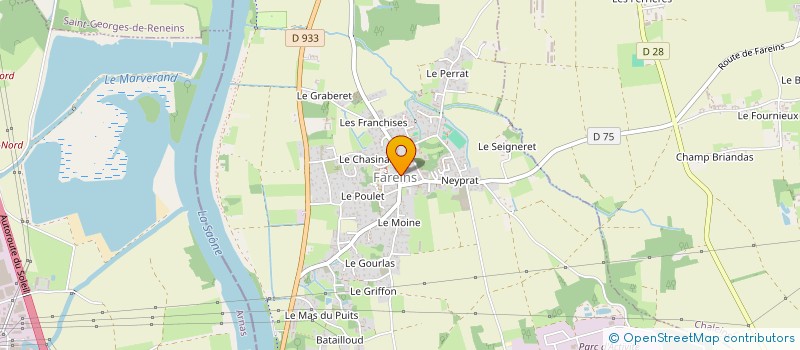 localisation de l'entreprise FPML à FAREINS