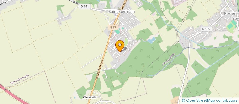 localisation de l'entreprise FPMLJS  SAINT-GERMAIN