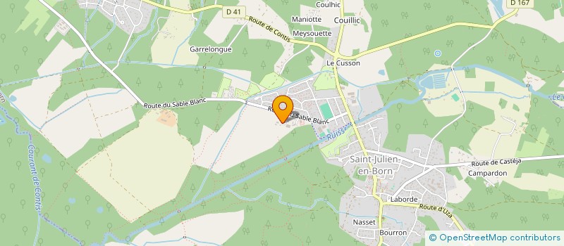 localisation de l'entreprise FPMPS  SAINT-JULIEN-EN-BORN