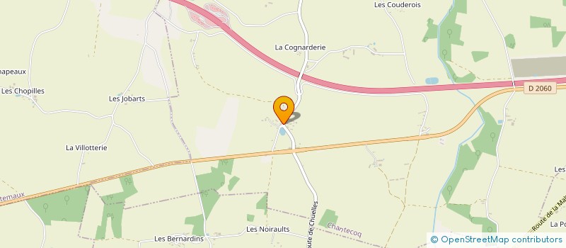 localisation de l'entreprise FPMS à CHANTECOQ