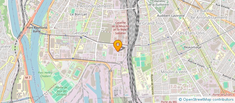 localisation de l'entreprise FPO FINANCE 18  LYON