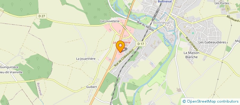 localisation de l'entreprise FPP SERVICES SARL à BONNEVAL