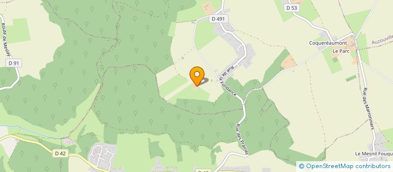 localisation de l'entreprise FPPL CANU  BOIS-D'ENNEBOURG