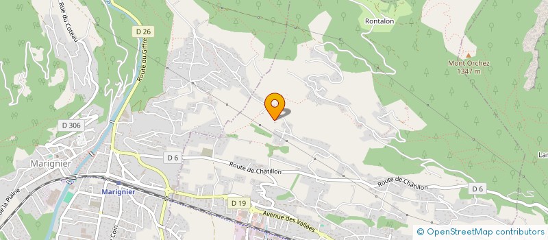 localisation de l'entreprise FPR  THYEZ