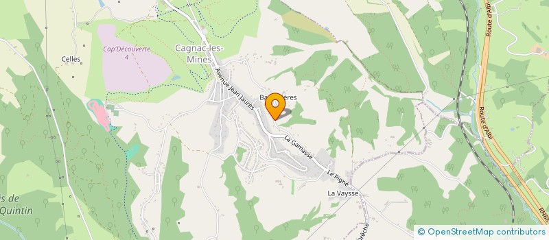 localisation de l'entreprise FPR  CAGNAC-LES-MINES