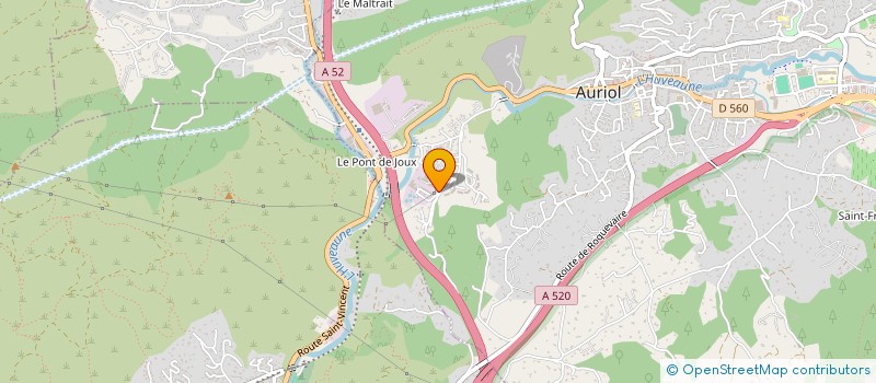 localisation de l'entreprise FPR OFF-ROAD  AURIOL