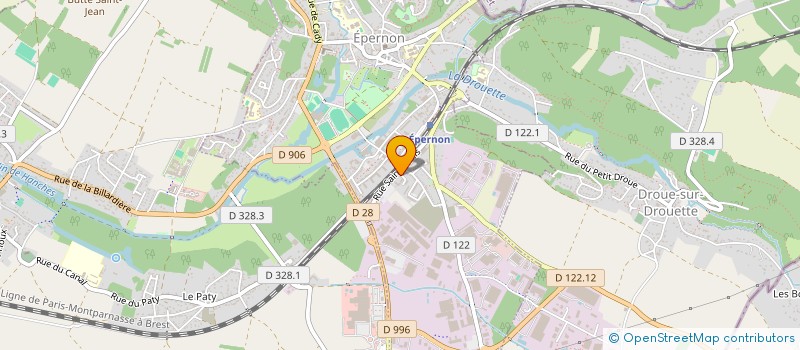 localisation de l'entreprise FPRIMEIMO  EPERNON