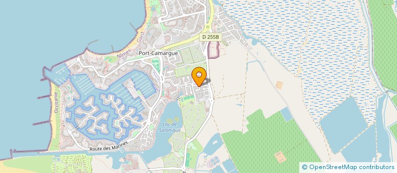 localisation de l'entreprise FPRINT  LE GRAU-DU-ROI