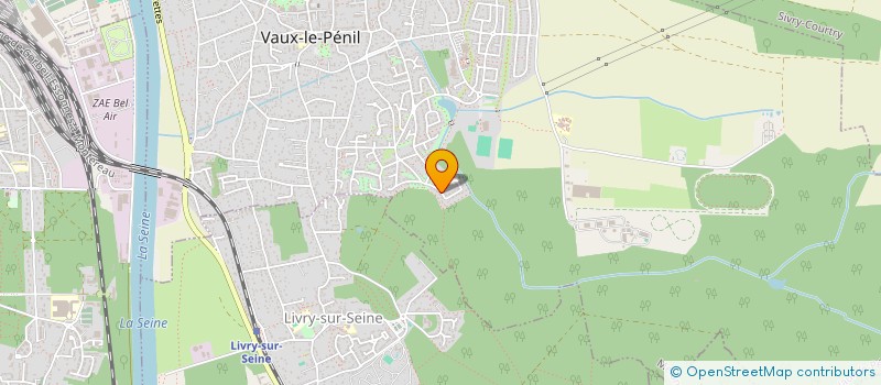 localisation de l'entreprise FPRP COMPETENCES & PREVENTION  VAUX-LE-PENIL