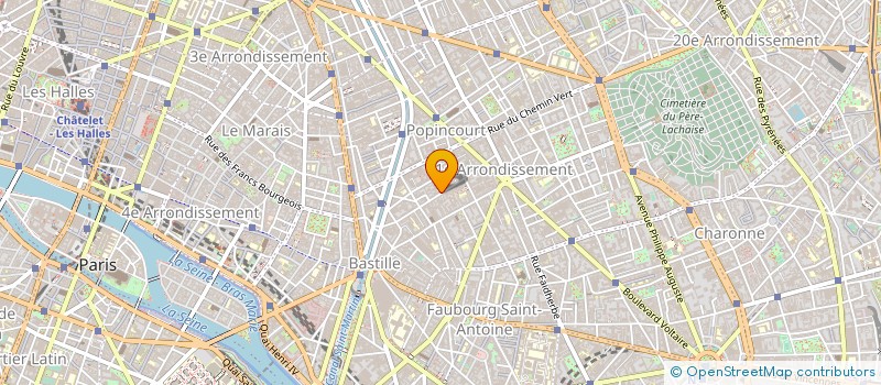 localisation de l'entreprise FPRS  PARIS