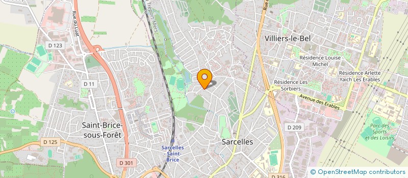 localisation de l'entreprise FPS à SARCELLES