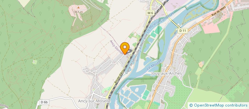 localisation de l'entreprise FPS  ANCY-DORNOT