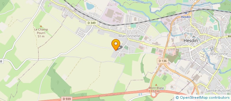 localisation de l'entreprise FPS  MARCONNELLE