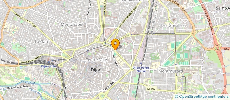 localisation de l'entreprise FPS FINANCES à DIJON