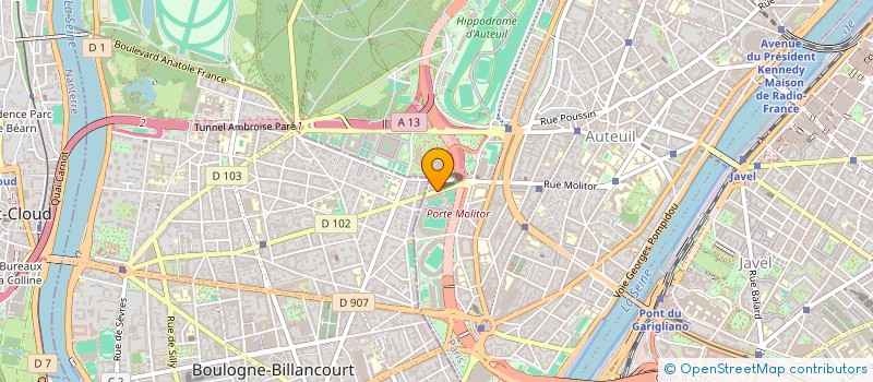 localisation de l'entreprise FPS INTERNATIONAL à PARIS