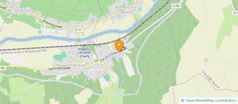 localisation de l'entreprise FPTP  NOGENT-L'ARTAUD