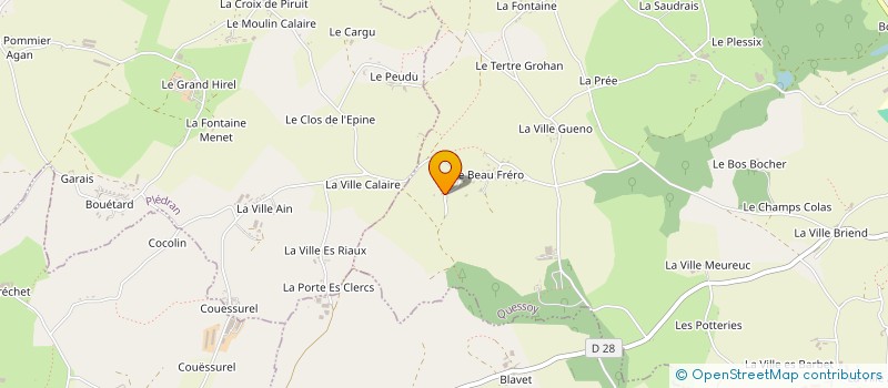 localisation de l'entreprise FPV à QUESSOY