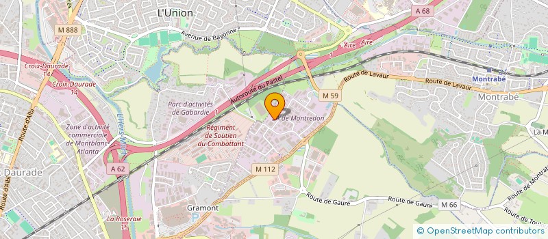 localisation de l'entreprise FPV GROUPE à L'UNION