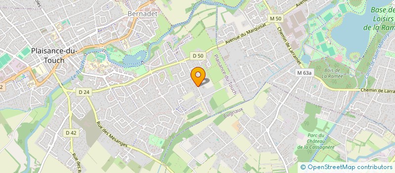 localisation de l'entreprise FPVS  PLAISANCE-DU-TOUCH