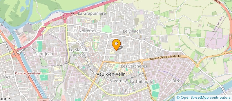 localisation de l'entreprise FPX COP à VAULX-EN-VELIN