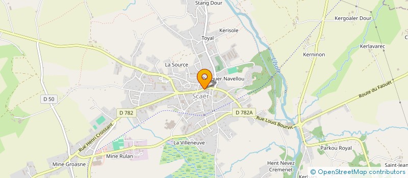 localisation de l'entreprise FPZ à SCAER