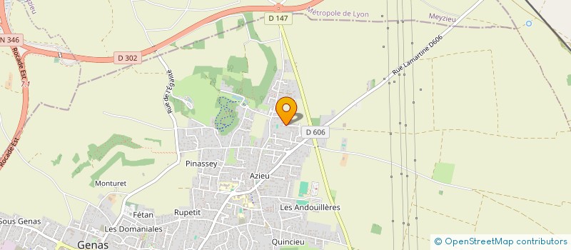 localisation de l'entreprise FQ à GENAS