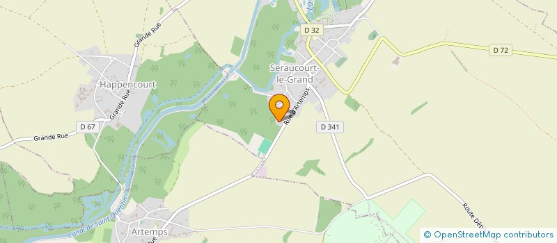 localisation de l'entreprise FQ SOLUTION GRAPHIQUE  SERAUCOURT-LE-GRAND