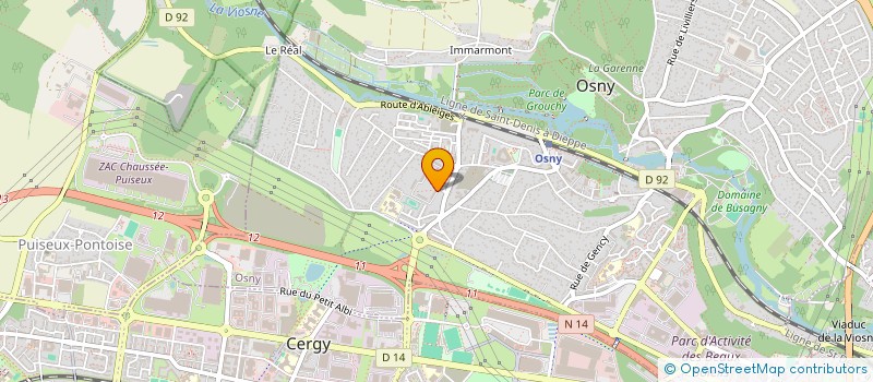 localisation de l'entreprise FQS LOGISTIC  OSNY