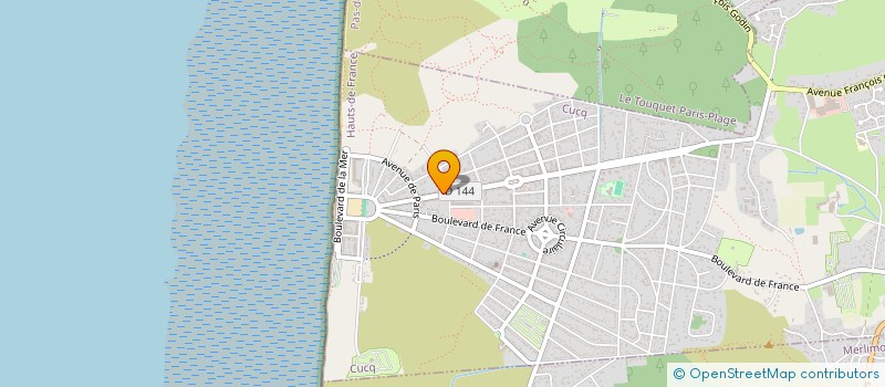 localisation de l'entreprise FQT à CUCQ