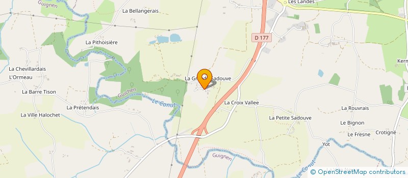 localisation de l'entreprise FQVILLE  GUICHEN