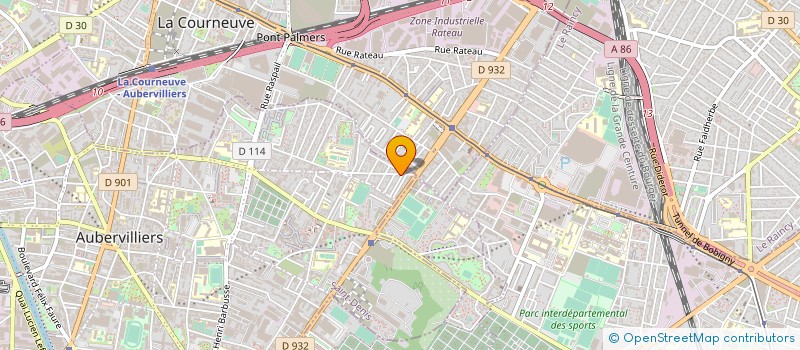 localisation de l'entreprise FR à AUBERVILLIERS