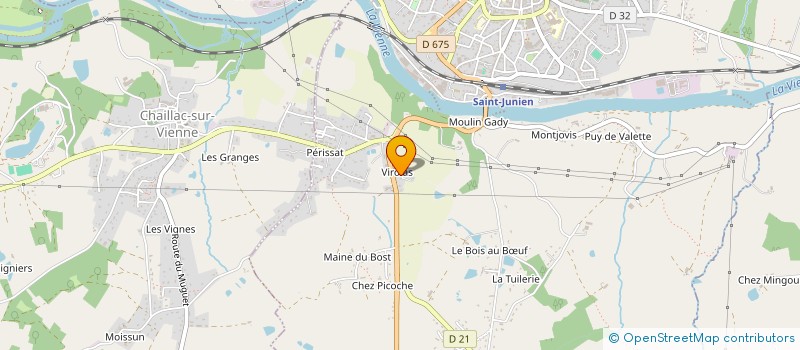 localisation de l'entreprise FR à SAINT-JUNIEN