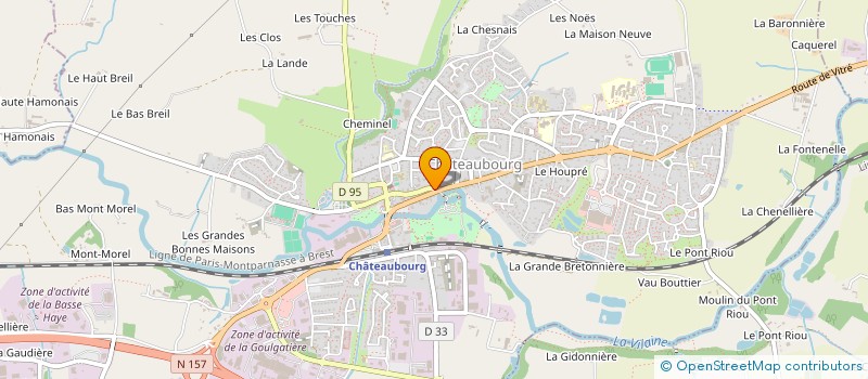 localisation de l'entreprise FR à CHATEAUBOURG