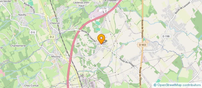 localisation de l'entreprise FR - ANGE ET DEMON  CORNIER