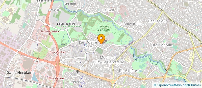 localisation de l'entreprise FR AUTO à ST-HERBLAIN
