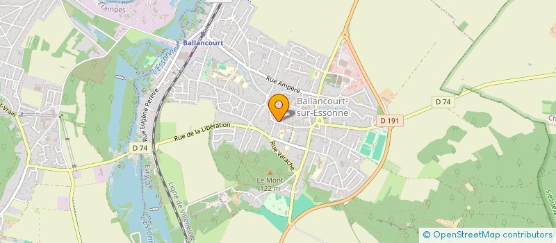 localisation de l'entreprise FR BAT RENOVATION à BALLANCOURT-SUR-ESSONNE