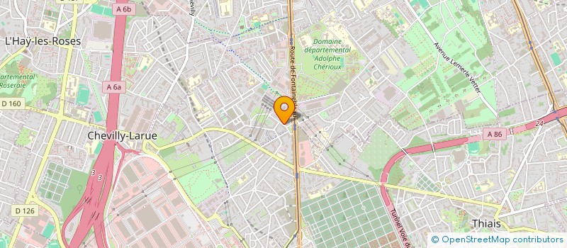 localisation de l'entreprise FR BAT SERVICES  CHEVILLY LARUE