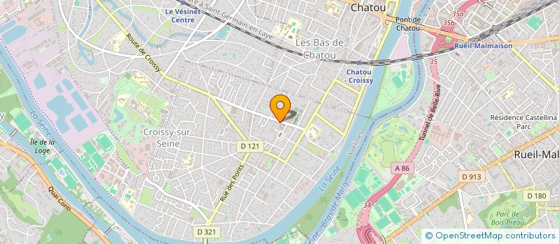 localisation de l'entreprise FR BATIMENT à CROISSY-SUR-SEINE
