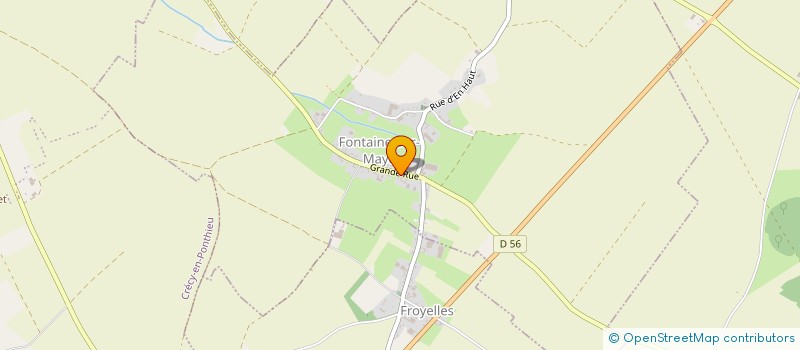 localisation de l'entreprise FR-BOIS  FONTAINE-SUR-MAYE