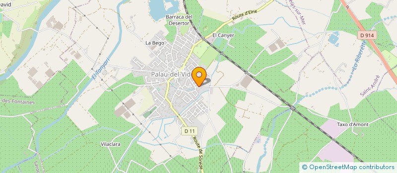 localisation de l'entreprise FR & COMPAGNIE à PALAU-DEL-VIDRE