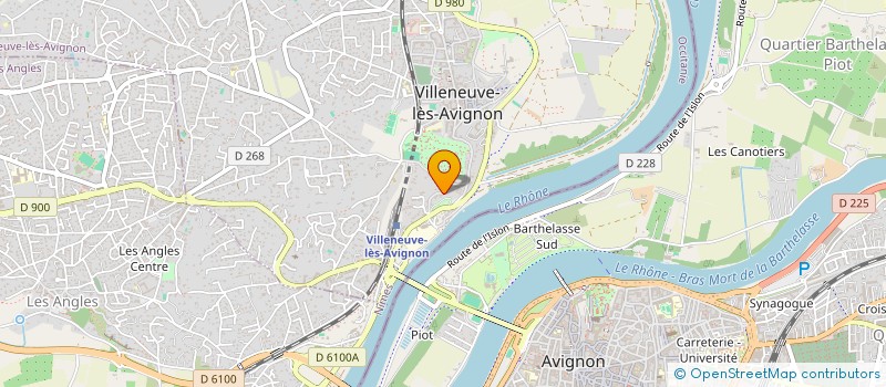 localisation de l'entreprise FR CRILLON à VILLENEUVE-LES-AVIGNON