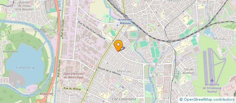 localisation de l'entreprise FR&DD à STRASBOURG